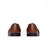 Mocasín River pro muže z pletené kůže