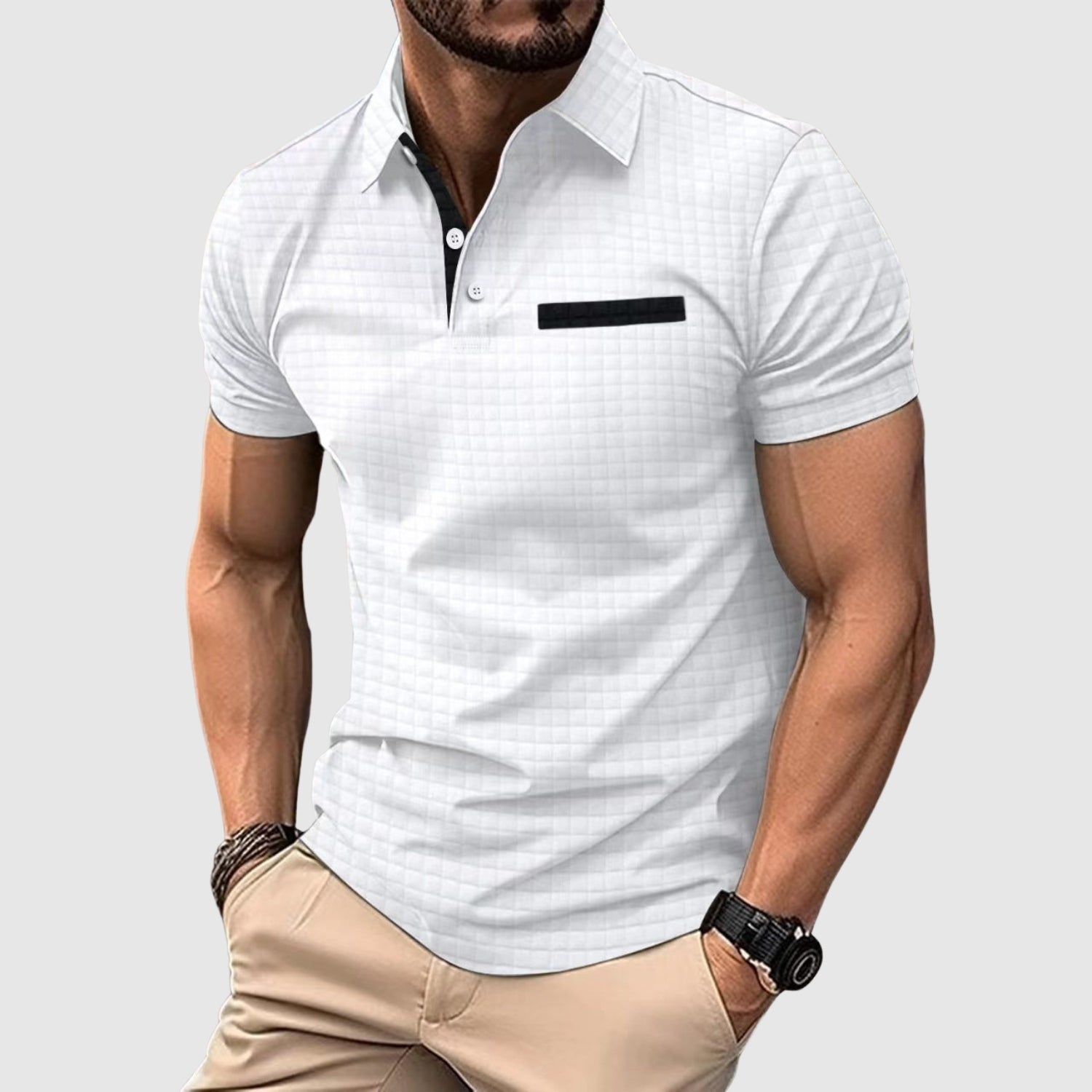Libuše– Polo styl se strukturovanou texturou