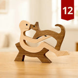 Ručně vyřezávaná dekorace – Navždy spolu