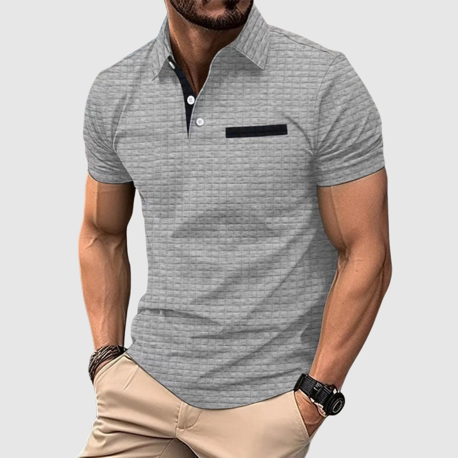 Libuše– Polo styl se strukturovanou texturou