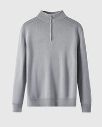 Perla- Svetr s zipem z merino vlny Capri