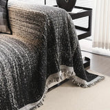 Přehoz na pohovku s ombré vzorem