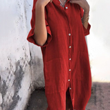 Valerie™ | Boho Košilové Šaty