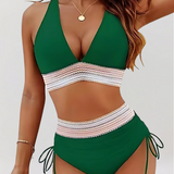 LIDIA - Bikiny set s kontrolou bříška a vysokým pasem