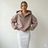 Chloe - Oversize mikina s kapucí