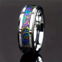 Iridescent Opal Ring