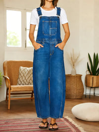 Nora | Mono denim pro zahradničení s kapsami