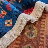 Boho potah na pohovku s tkanou texturou