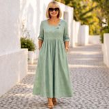 Kleomara | Elegantní midi šaty