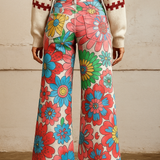 Jana | Vintage boho kalhoty