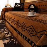 Boho přehoz na pohovku s etnickým vzorem