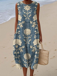 Belle | Boho Midi Šaty