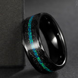 Stellar Emerald Facet Ring