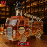Láhev whisky Fire Truck