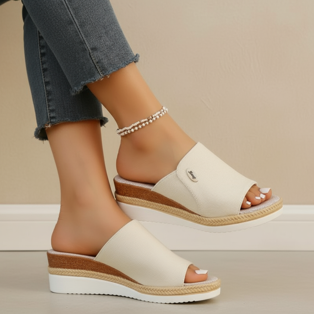Talia | Moderní komfortní klínové sandály