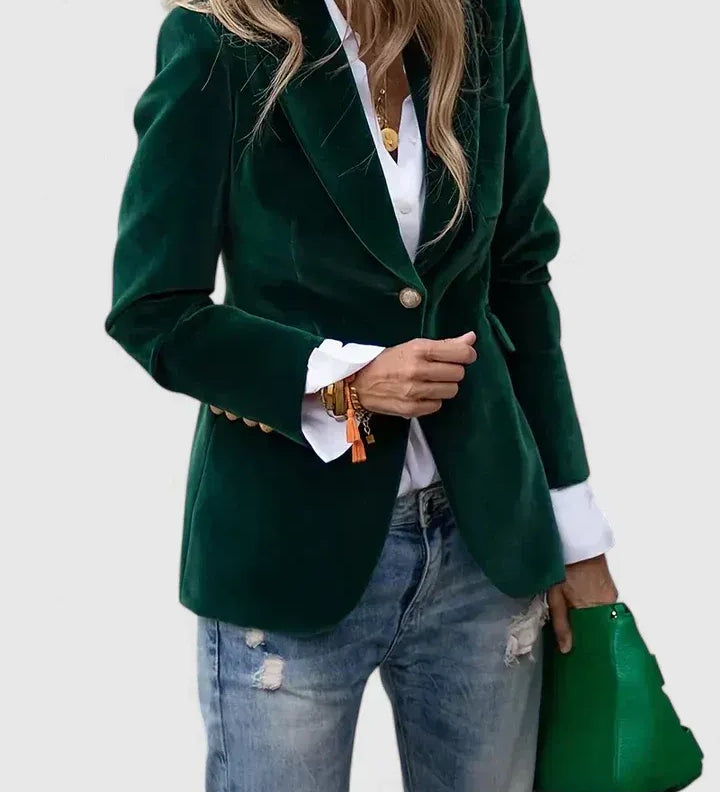 Kristýna – Elegantní dámský blazer s klasickým střihem