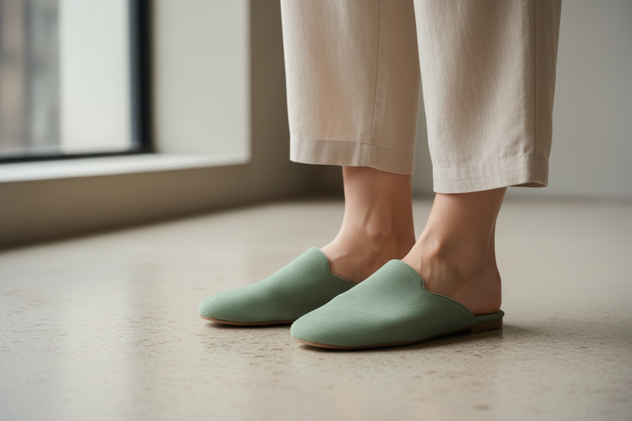 Mules Sage Green v5